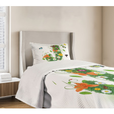 Butterfly Flourish Bedspread Set