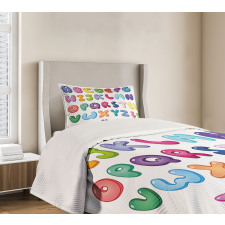 Bubble Shaped Colorful Bedspread Set