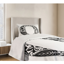 Classic Leaves Flora Bedspread Set