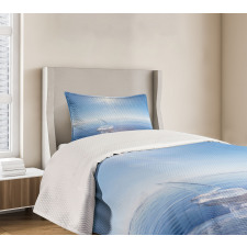 Icy Boat Sunny Weather Bedspread Set