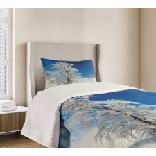 Lonely Tree Rural Land Bedspread Set