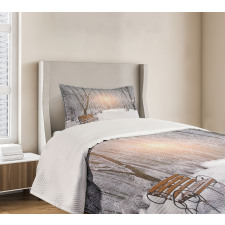 City Park Sunset Forest Bedspread Set