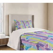 Sneakers Stripes Youth Bedspread Set