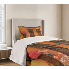 Cartagena Streets Photo Bedspread Set