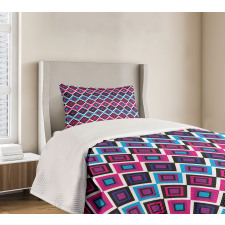 Psychedelic Lines Bedspread Set