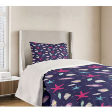 Nautical Life Bedspread Set