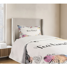 Doodle Frame Bedspread Set