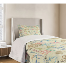 Kitchenware Sweets Bedspread Set