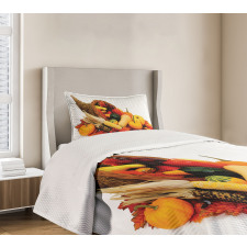 Thanksgiving Photograph Bedspread Set