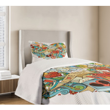 Eros Presents Ring Bedspread Set