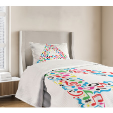 Do Re Mirt Uppercase Bedspread Set