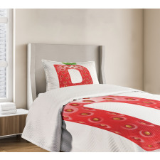 Ripe Fresh Fruit Theme Bedspread Set