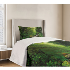 Idyllic Forest Design Bedspread Set