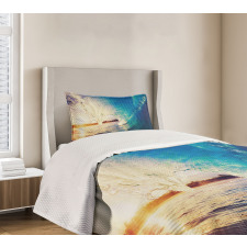 Sunrise on Waves Sports Bedspread Set