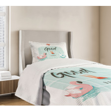 Summertime Fun Joy Bedspread Set