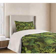 Evergreen Christmas Tree Bedspread Set