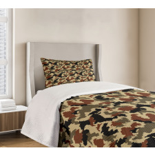 Pixel Art Abstract Bedspread Set