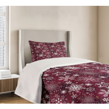 Flakes Colorful Bedspread Set