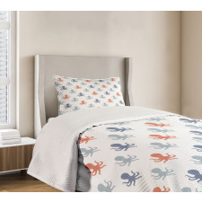 Nautical Silhouettes Bedspread Set