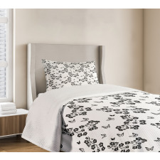 Japanese Monochrome Bedspread Set