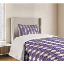 Vivid Chevron Zigzags Bedspread Set