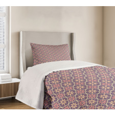 Floral Eastern Motifs Bedspread Set