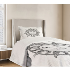 Ornamental Design Bedspread Set