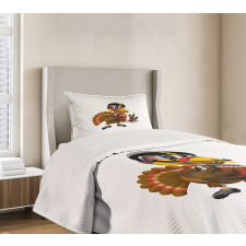 Sport Themed Cartoon Bedspread Set