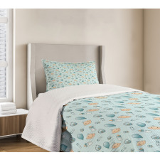 Infant Elements Pattern Bedspread Set