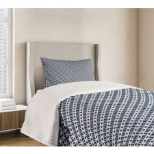 Geometric Marine Rope Bedspread Set