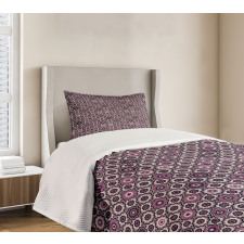 Flowering Nature Motifs Bedspread Set