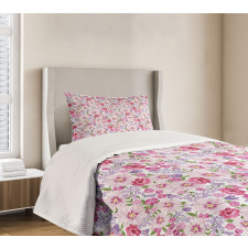 Fresh Spring Flora Bedspread Set