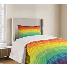 Tribal Culture Zigzags Bedspread Set