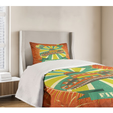 Latin America Sombrero Bedspread Set