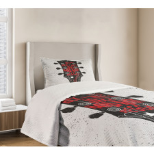 Blues Pop Hard Rock Bedspread Set