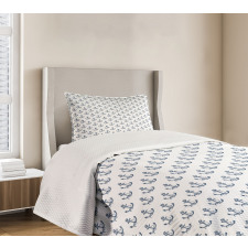 Summer Vacation Sketch Bedspread Set