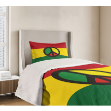 Reggae Culture Peace Bedspread Set