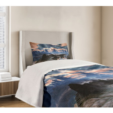 Rock Towers Alien World Bedspread Set