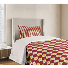 Geometric Heraldry Bedspread Set