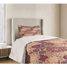 Ornate Ceramic Tiles Bedspread Set