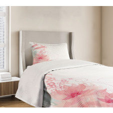 Romance Watercolor Bedspread Set