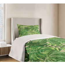 Fresh Jungle Aloha Bedspread Set