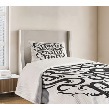 Vintage Rock 'n' Roll Bedspread Set