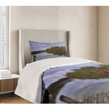 Wooden Dock Fall Splendor Bedspread Set