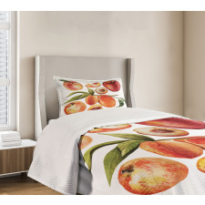 Delicious Nectarines Bedspread Set