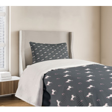 Wild Mustang Pattern Bedspread Set