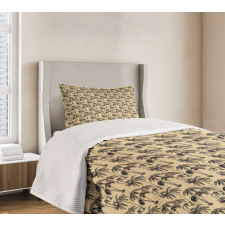 Tropical Palms Hawaii Bedspread Set