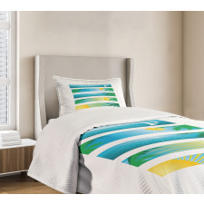 Banner Stripes Exotic Bedspread Set
