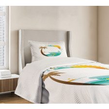 Tropic Paradise Summer Bedspread Set