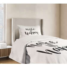 Achieving Goals Bedspread Set